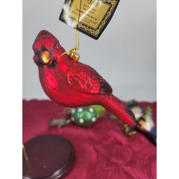 5 Robert Stanley Collection‎ Mercury Hand Blown Glass Christmas Ornaments NWT - Picture 9 of 16